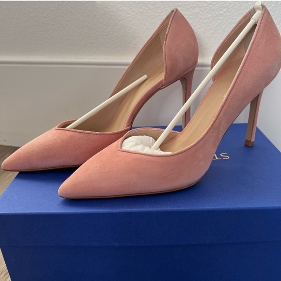 Stuart Weitzman Women's Heels in pink. - Picture 1 of 7